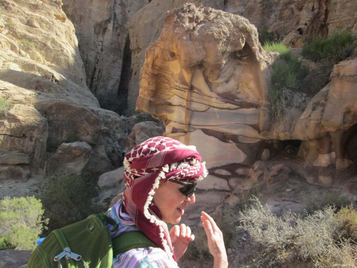 From Feynan:  Petra Trek  - Four Days