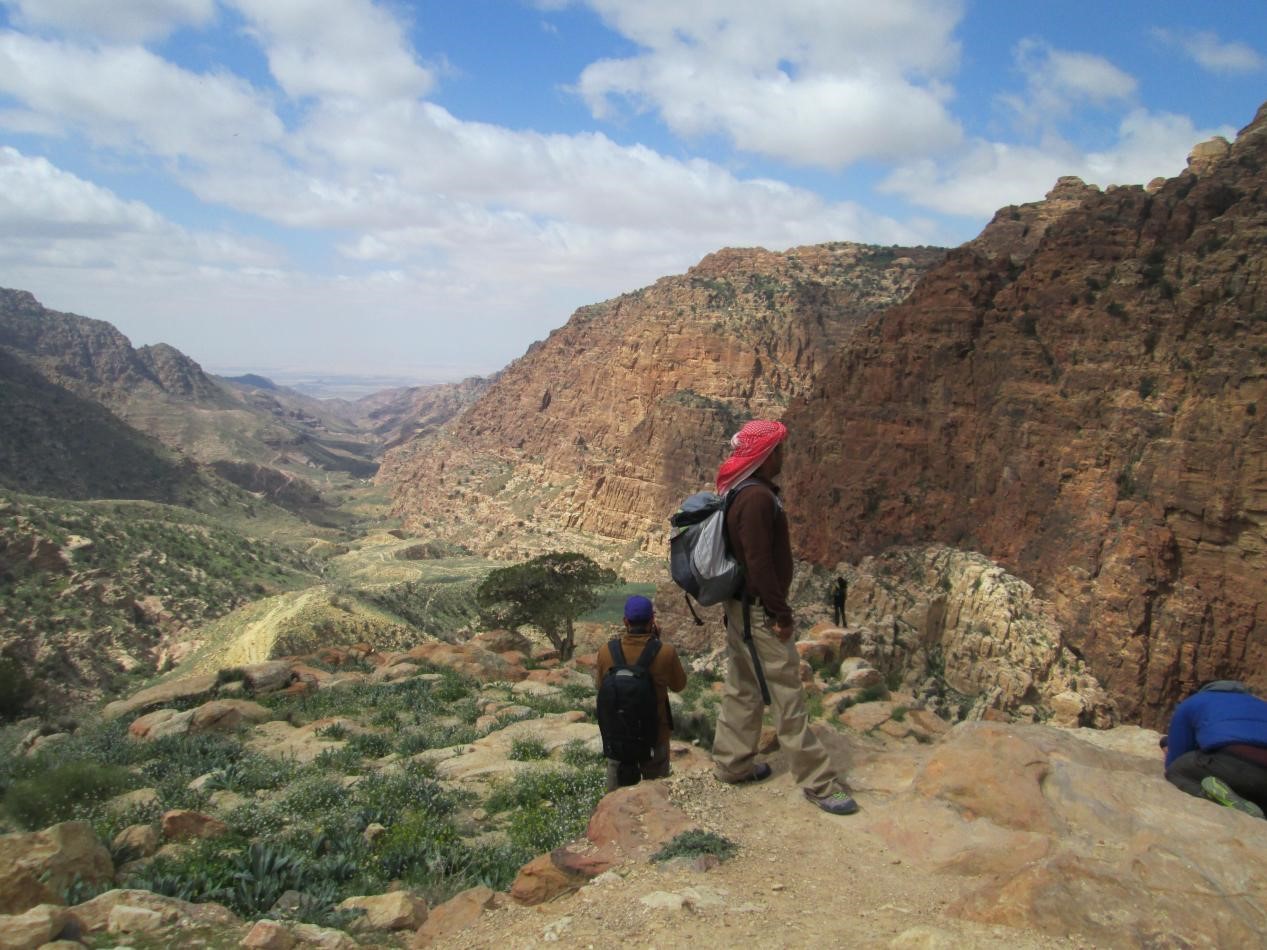 From Feynan:  Petra Trek  - Four Days