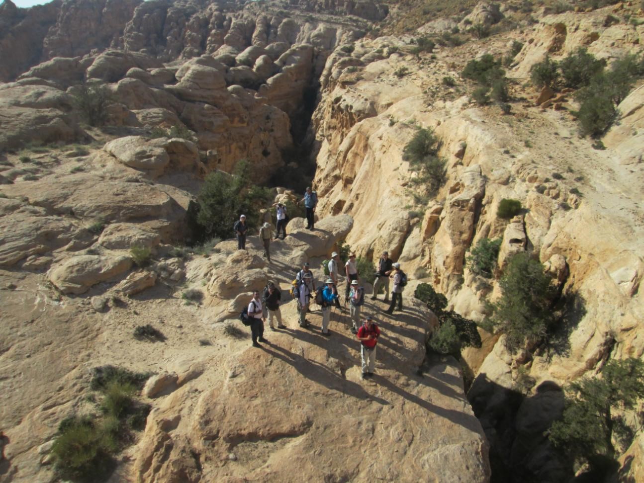 From Feynan: Weekend Trek to Petra