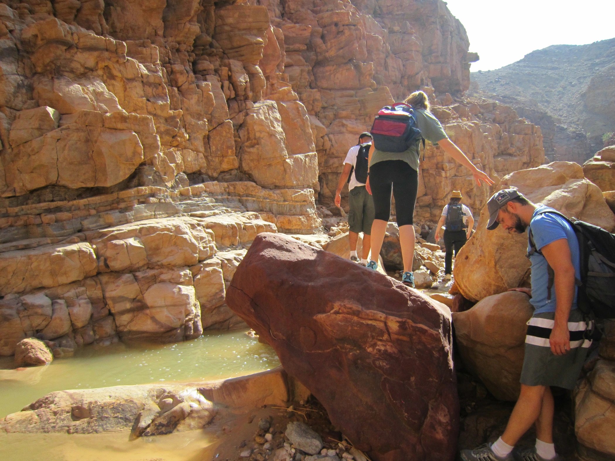 From Amman: Wadi Manshala Hike