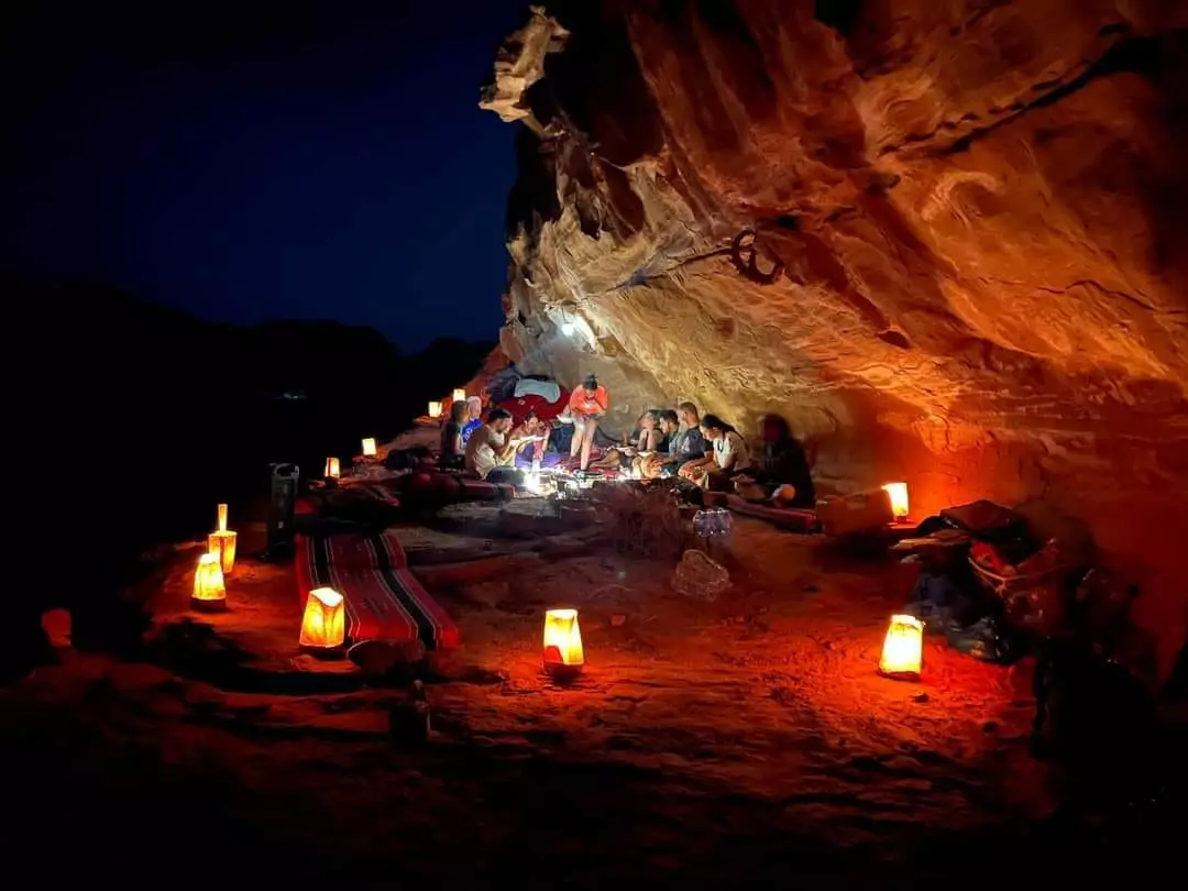 From Wadi Rum: Bedouin Family Visit
