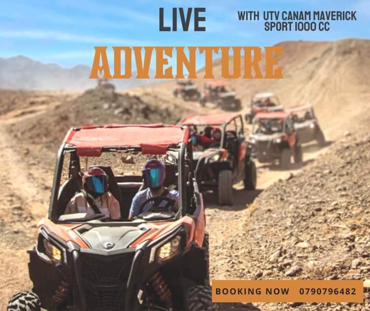 Experience the Thrill: UTV Can-Am Maverick 1000 cc Buggy Safari Adventure Tours