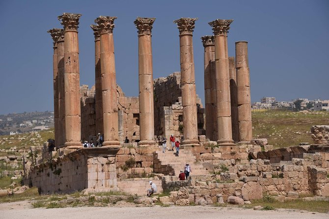 From Amman: Private Day Trip to Jerash, Umm Qais and Ajloun Castle