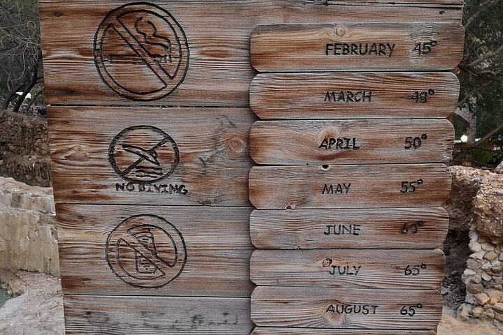 One Day Tour Madaba, Mt. Nebo, Baptism Site and Ma'in Hot Springs